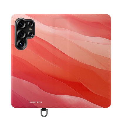 Wavy Coral Bands - Samsung S25 Ultra Case - Lompakko