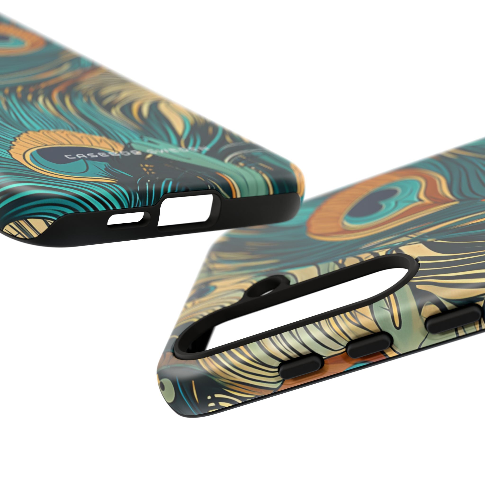 Art Nouveau Peacock Elegance Samsung S24 - Tough Phone Case