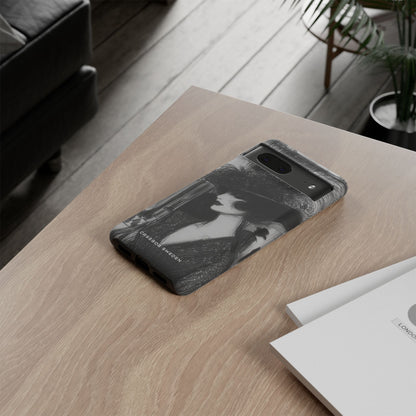 Timeless Elegance in Monochrome Google Pixel 7 - Tough Phone Case