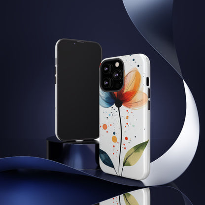Vibrant Floral Blooms - iPhone Case