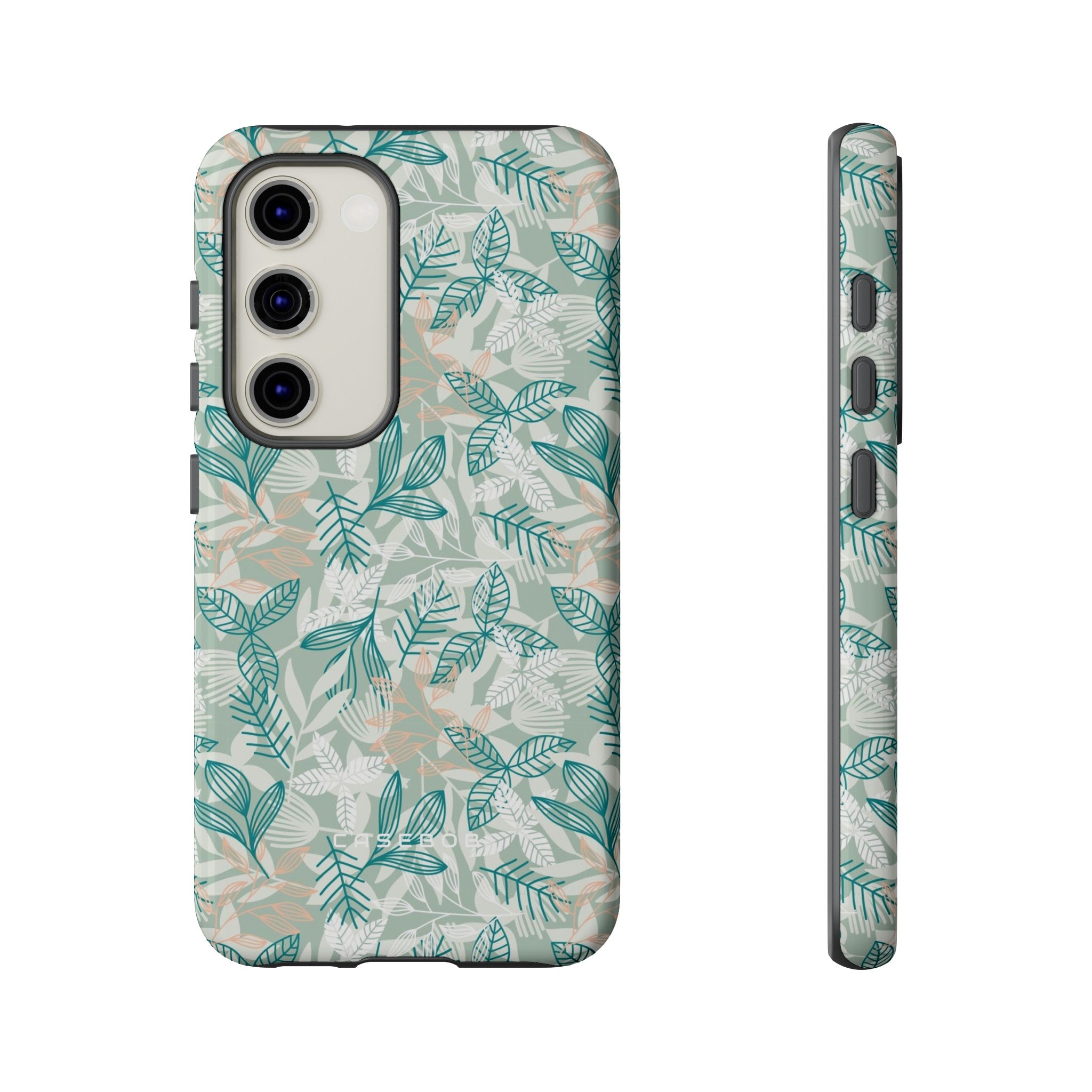 Light Green Leaf - Protective Phone Case