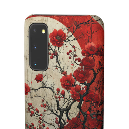 Zen Blossoms in Moonlight Samsung S20 - Slim Phone Case