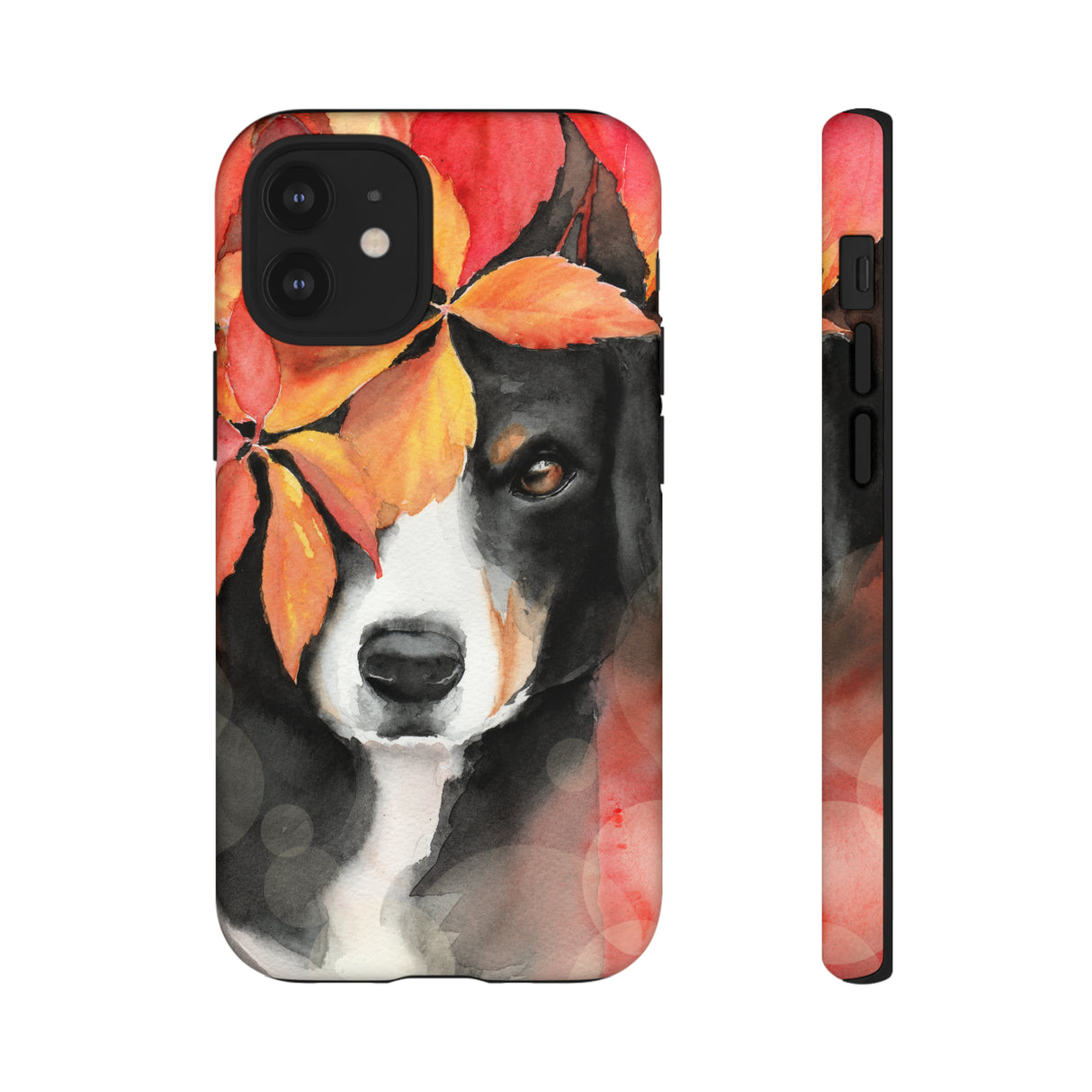 Watercolor Dog - Protective Phone Case