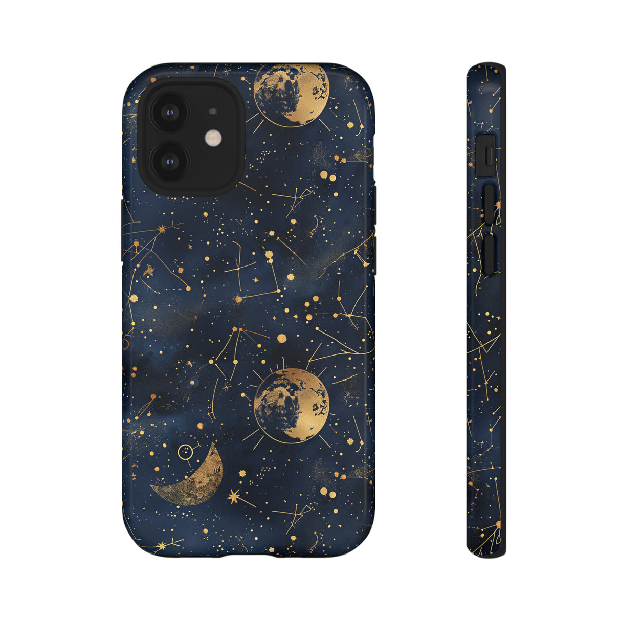 Celestial Zodiac Whispers - Protective Phone Case