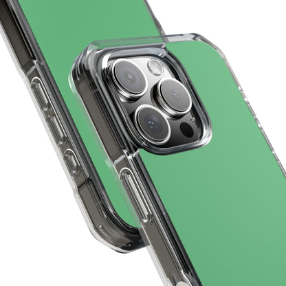 Medium Spring Green iPhone 16 - Clear Impact Phone Case