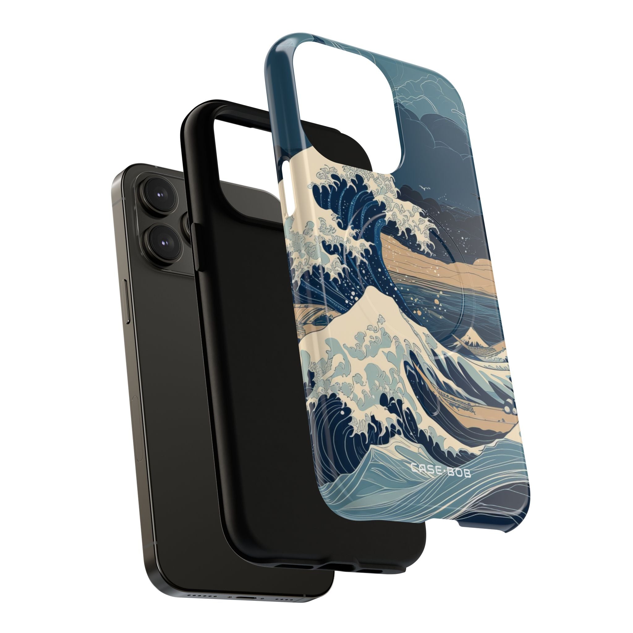Cresting Blue Wave iPhone 14 Pro Max Case - Tough+