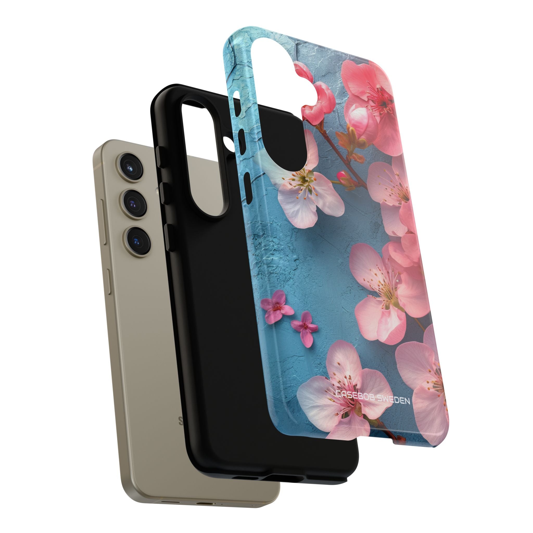 Blossom Serenity Case - Tough Samsung S24 Phone Case