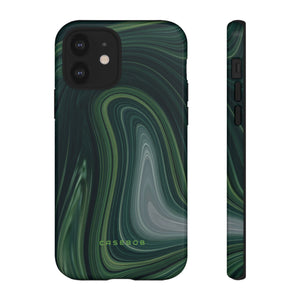 Green Marble - Protective Phone Case