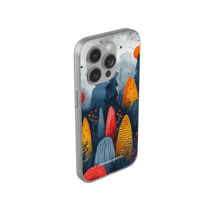 Whimsical Nature - Flexi iPhone 14 Phone Case