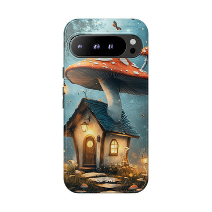 Mushroom House Glows - Google Pixel Case