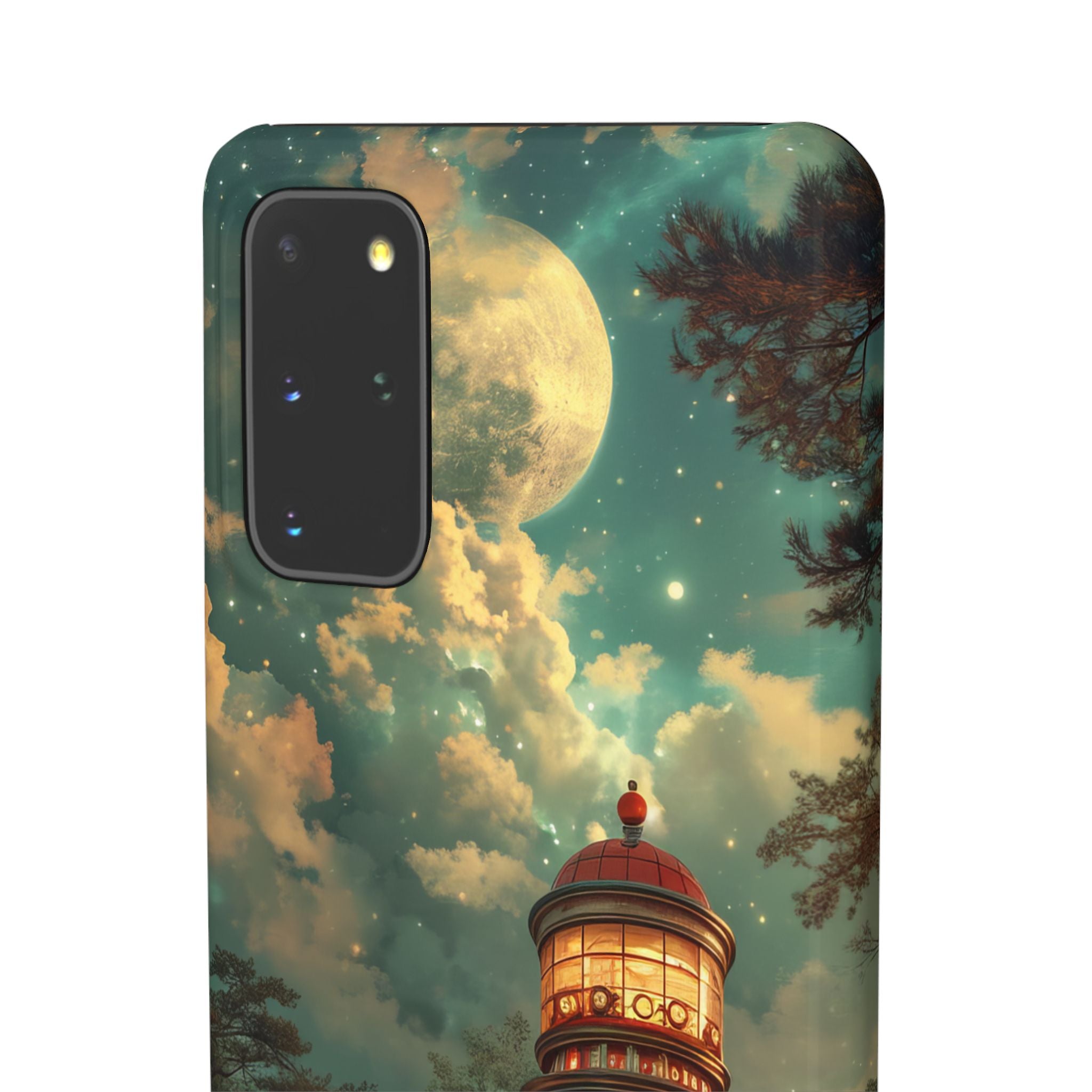 Vintage Moonlit Diner Fantasy Samsung S20 - Slim Phone Case