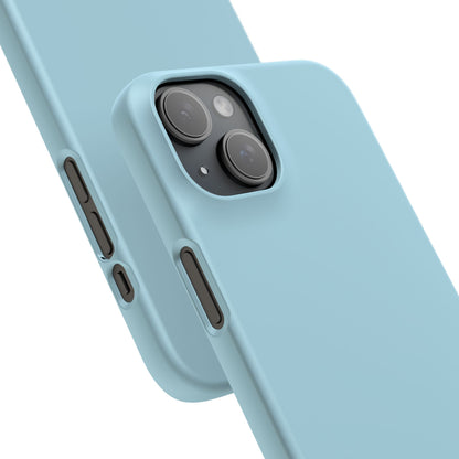 Light Blue iPhone 15 - Slim Phone Case