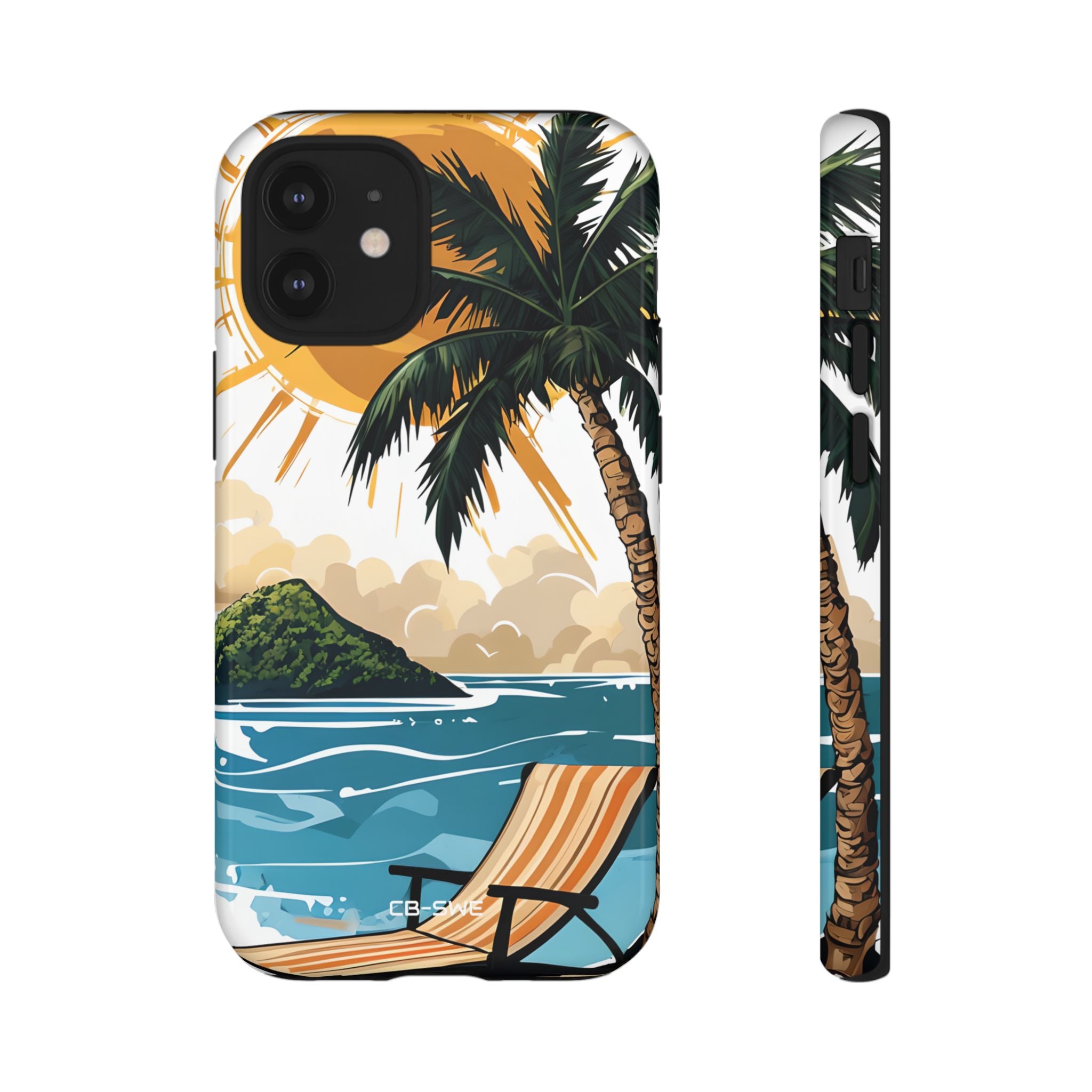 Sunny Tropical Escape - iPhone Case