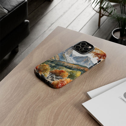 Autumn Leaves Dance - iPhone Case