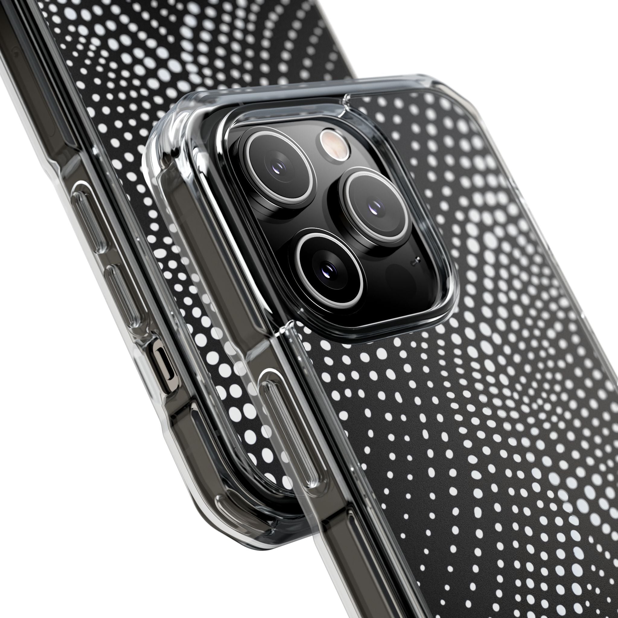 Waves of Dots iPhone 14 - Impact Clear+