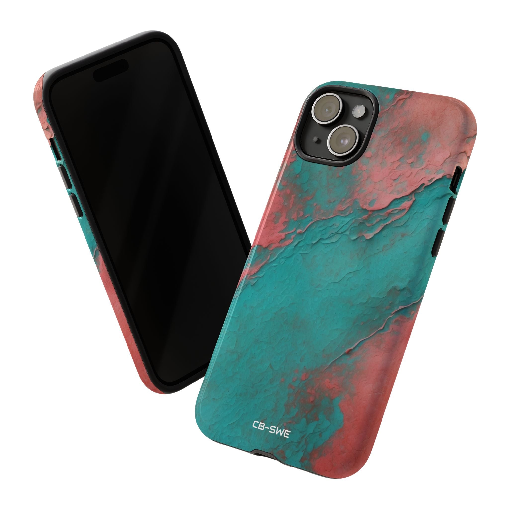 Turbulent Coral Flow - iPhone Case