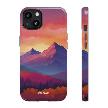 Mountain Peaks Rise - iPhone Case