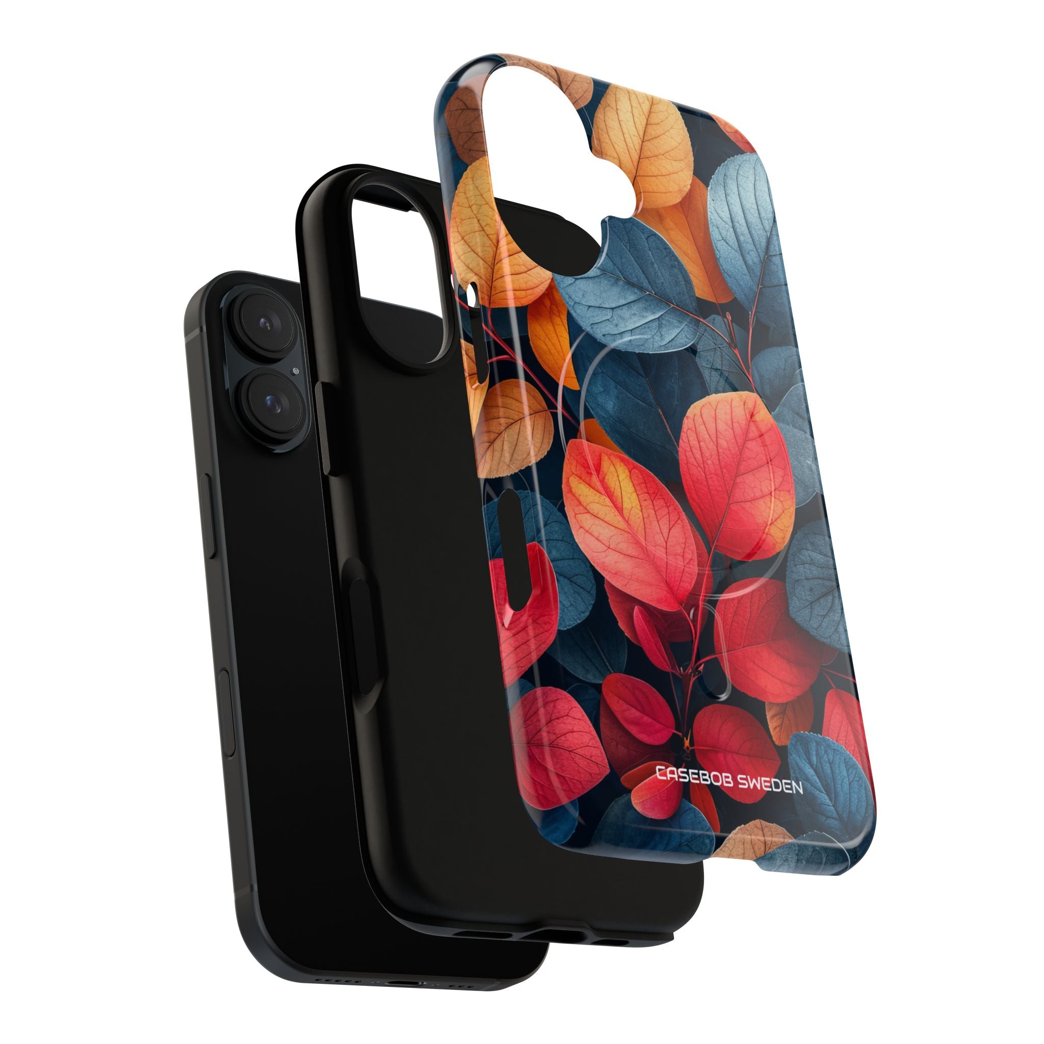 Vibrant Nature Leaves - Tough + MagSafe® iPhone 16 Phone Case