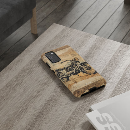 Vintage Motorcycle Collage - Samsung Case