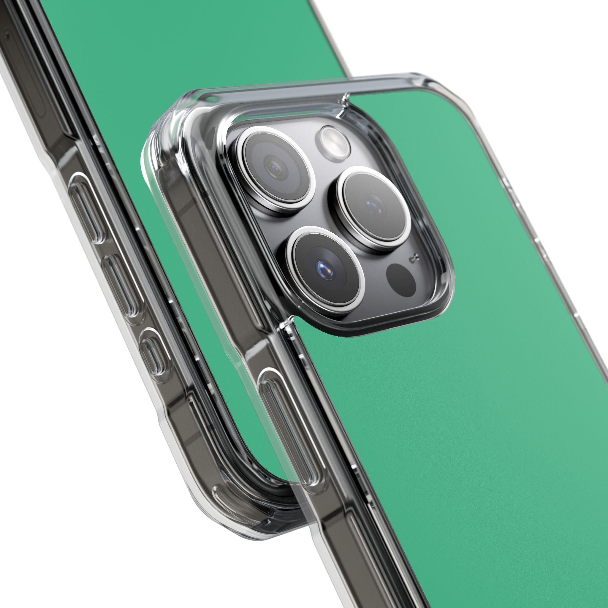 Ocean Green - Clear Impact Case for iPhone