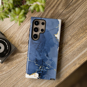 Timeless Blue Watercolor - Protective Phone Case