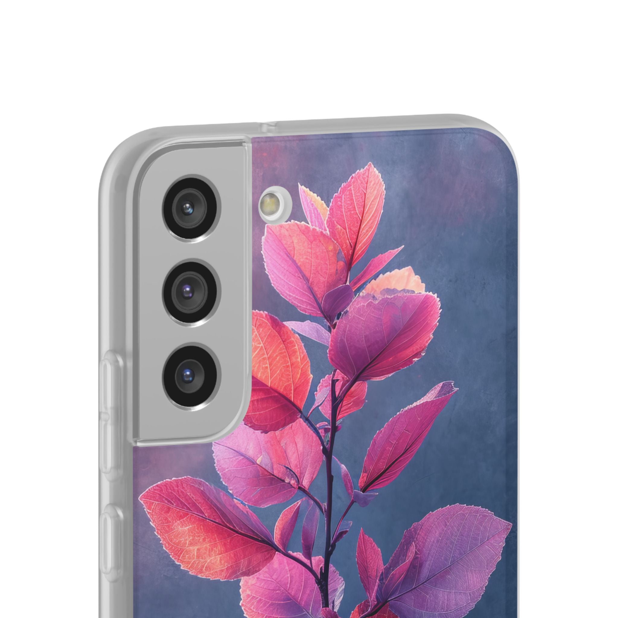 Pink Blue Nature - Flexi Samsung S22 Phone Case