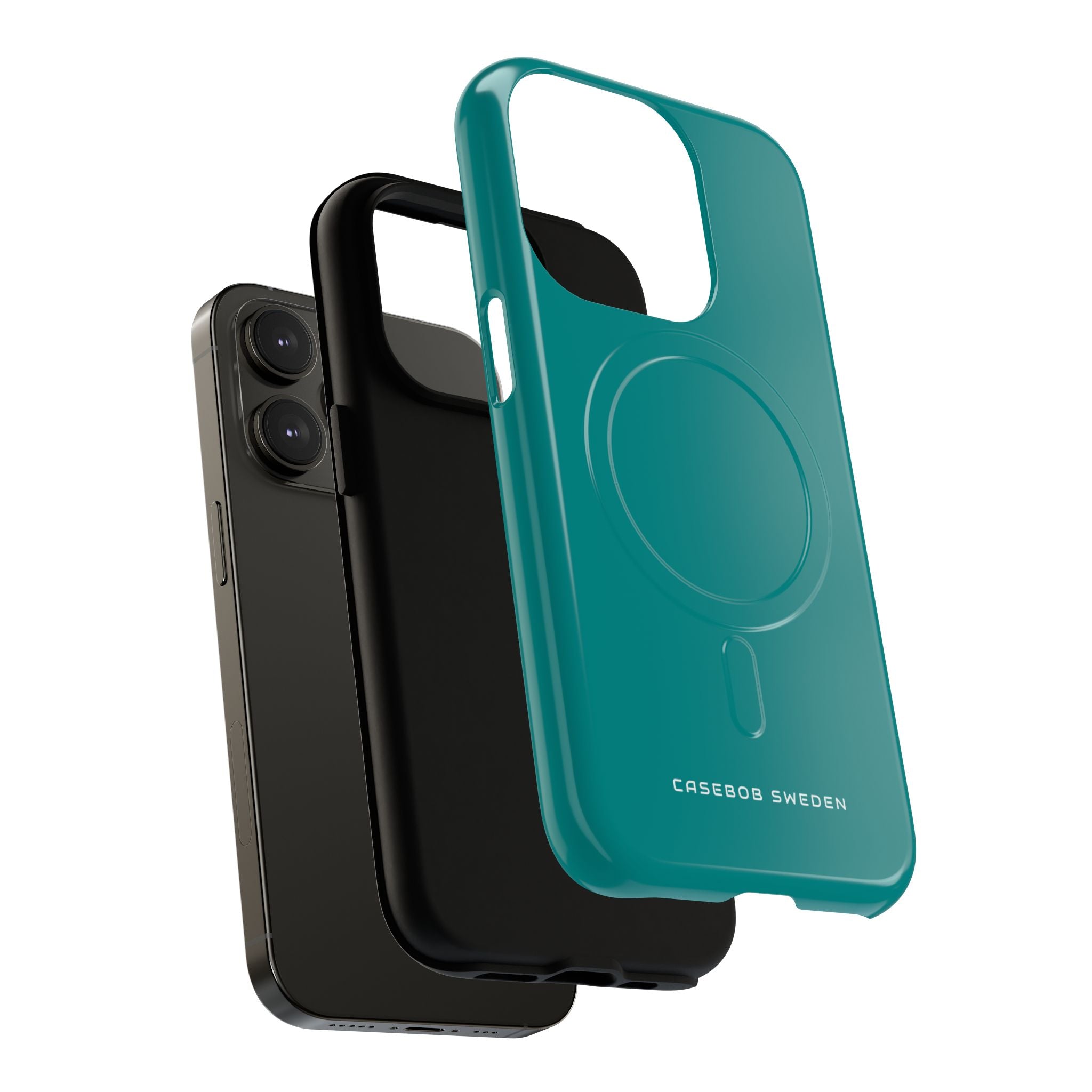 Dark Cyan iPhone 14 | Tough+ Phone Case