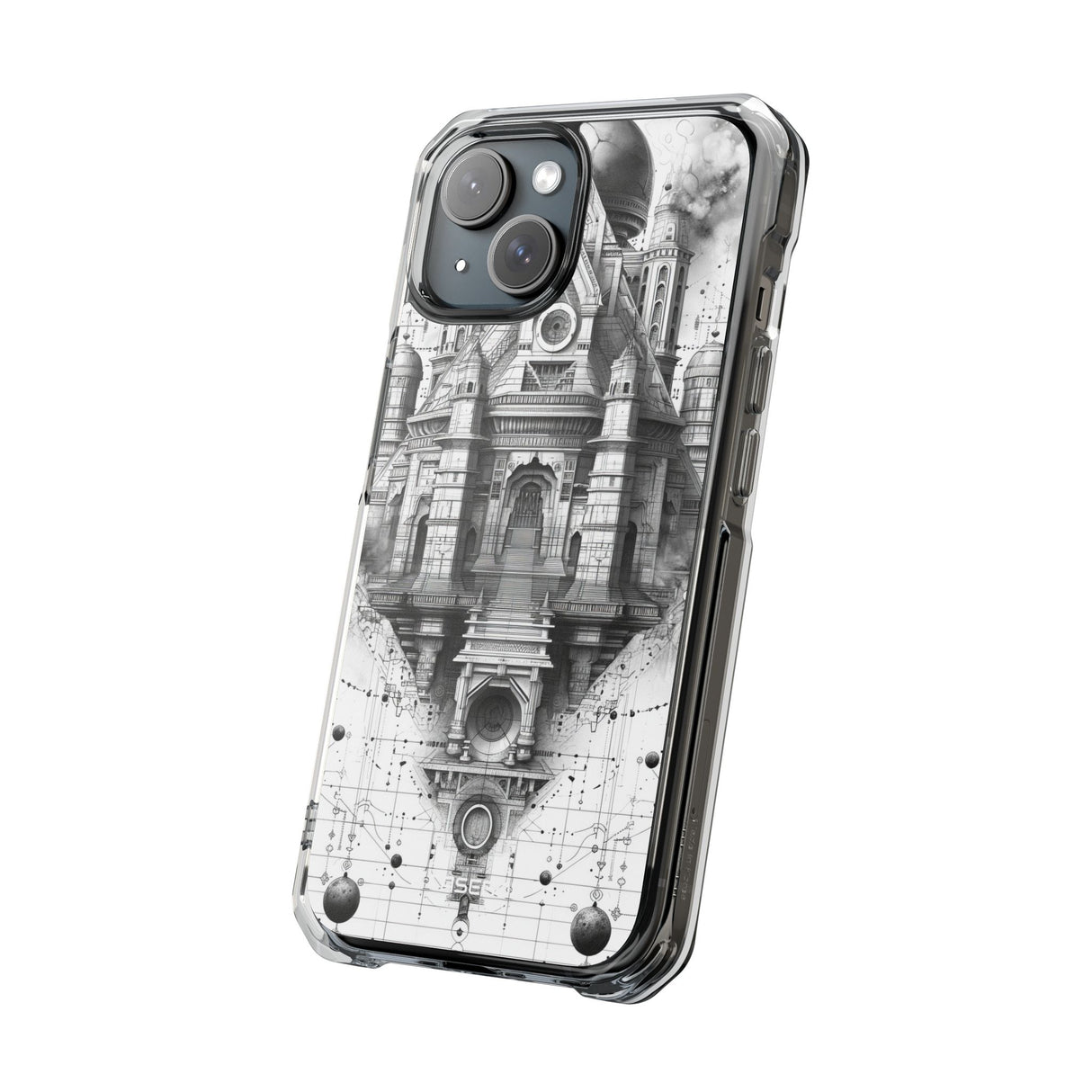 Celestial Cathedral - Phone Case for iPhone (Clear Impact - Magnetic)