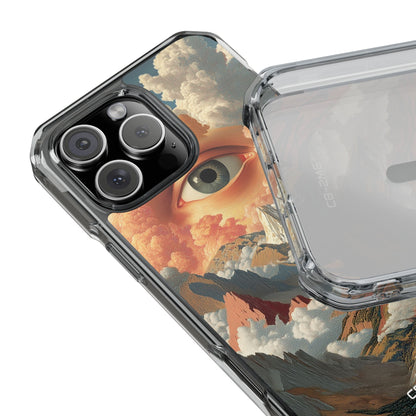 Eye Reflects Mountains iPhone Case - Impact