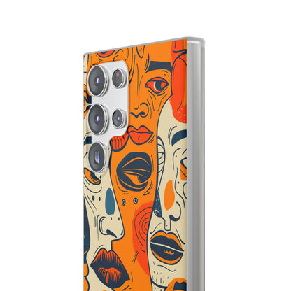 Gradient Face Mosaic Samsung S23 - Flexi Phone Case