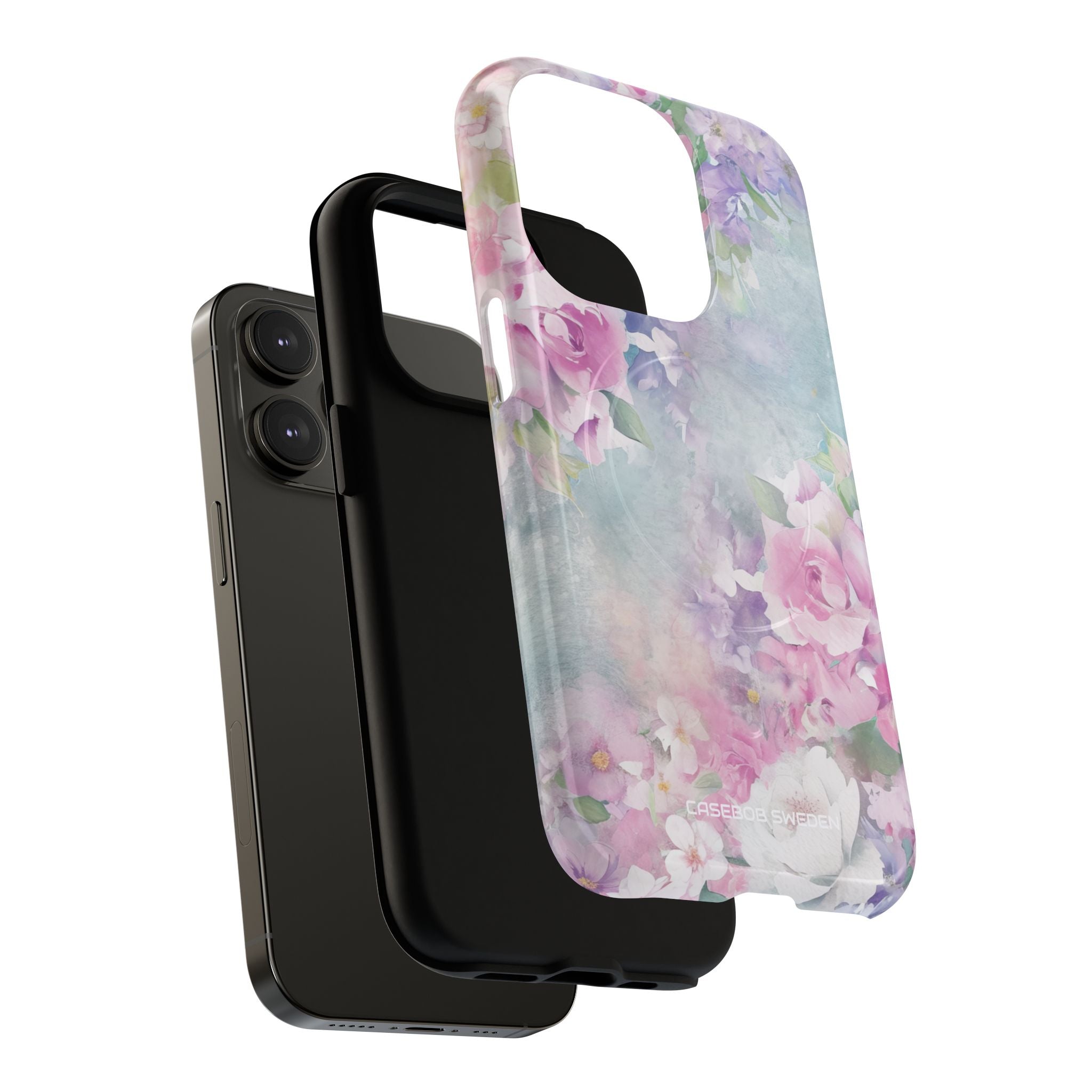 Dreamy Floral Watercolor - Tough + MagSafe® iPhone 14 Phone Case