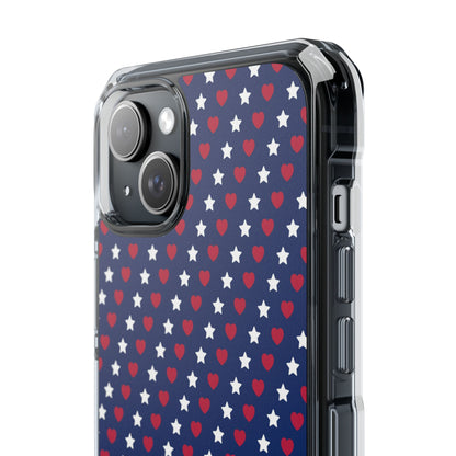 Stars Embrace Hearts iPhone Case - Impact