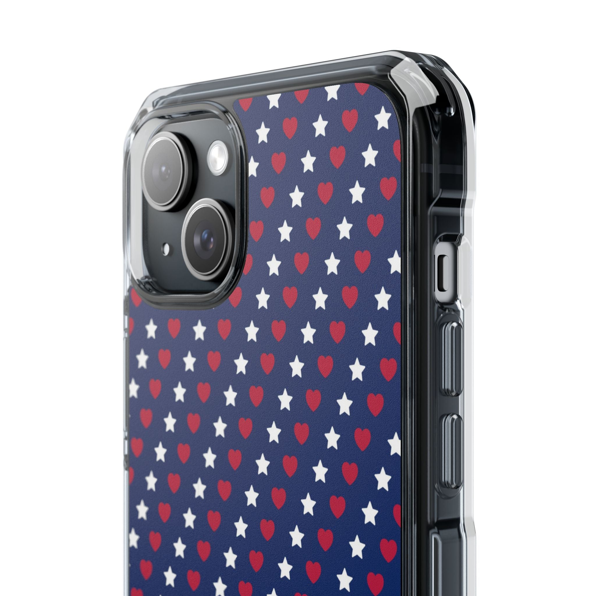 Hearts Twinkle Bright iPhone Case - Impact