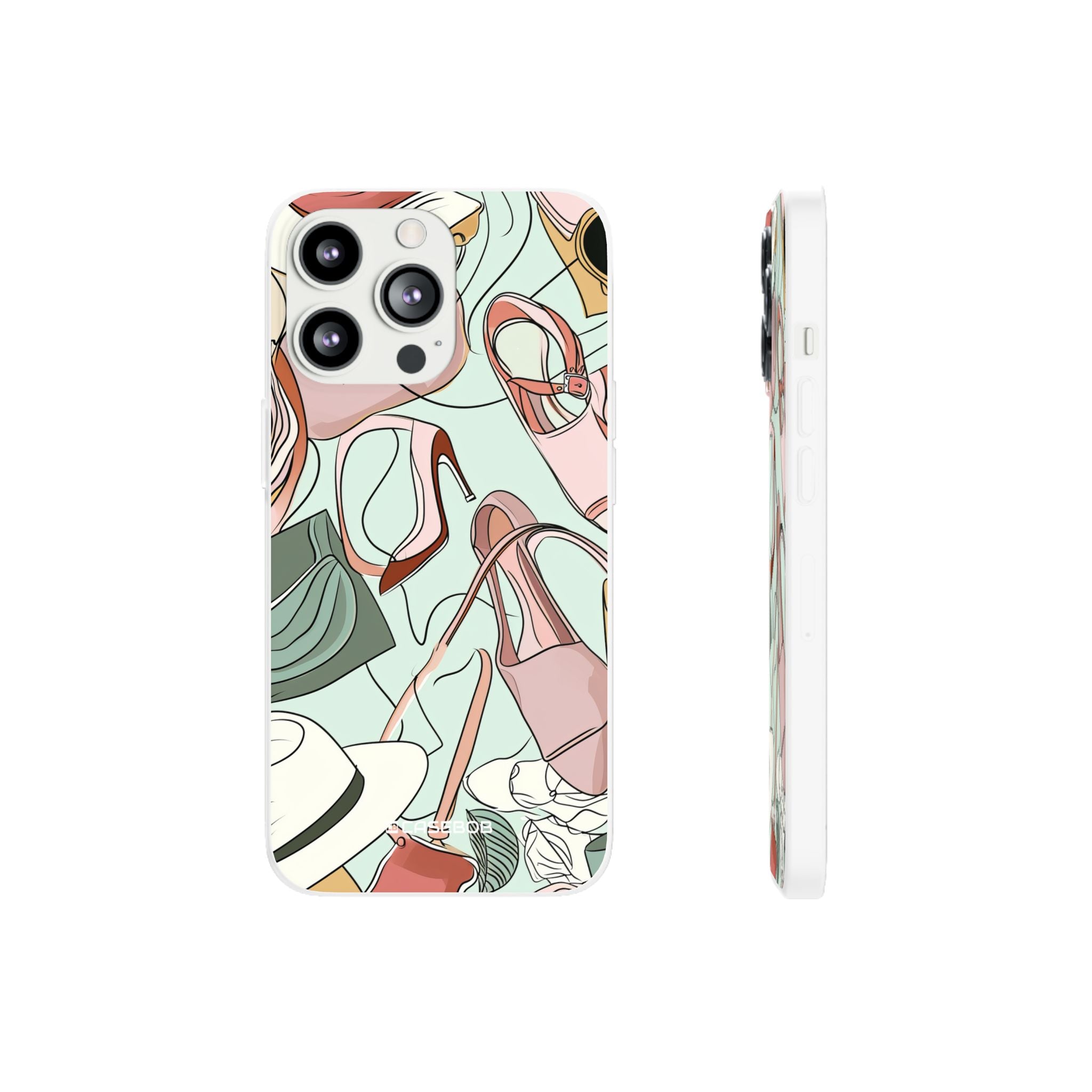 Pastel Elegance | Flexible Phone Case for iPhone