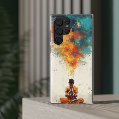 Meditative Glow Samsung S22 Ultra Case - Soft