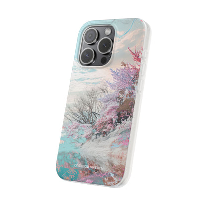 Spring Dreamscape - Flexi iPhone 15 Phone Case