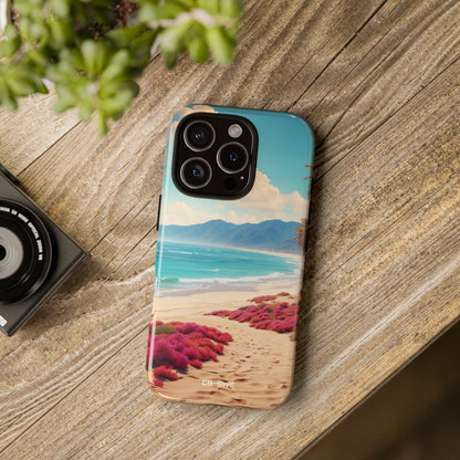 Footprints Trace Sand - iPhone Case