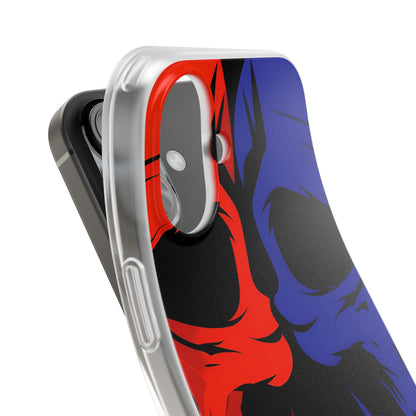 Skull Clash iPhone 16 Case - Soft