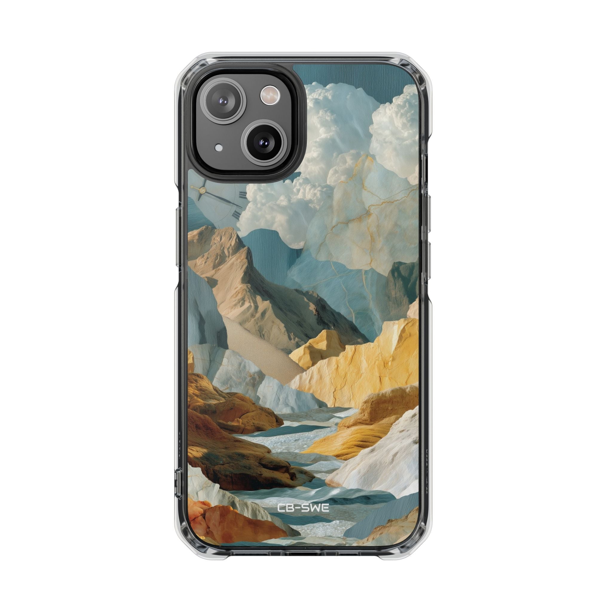 Time Drifts Above iPhone Case - Impact