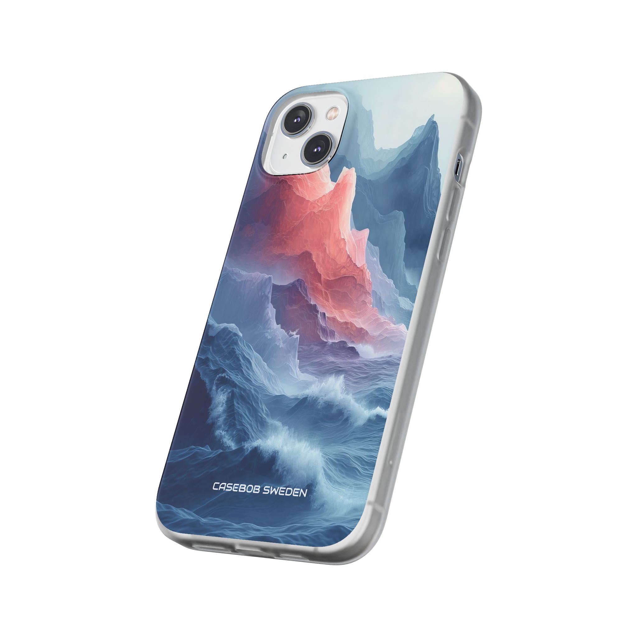 Mountain Wave Serenity - Flexi iPhone 14 Phone Case