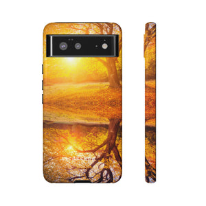 Golden Sundown - Protective Phone Case