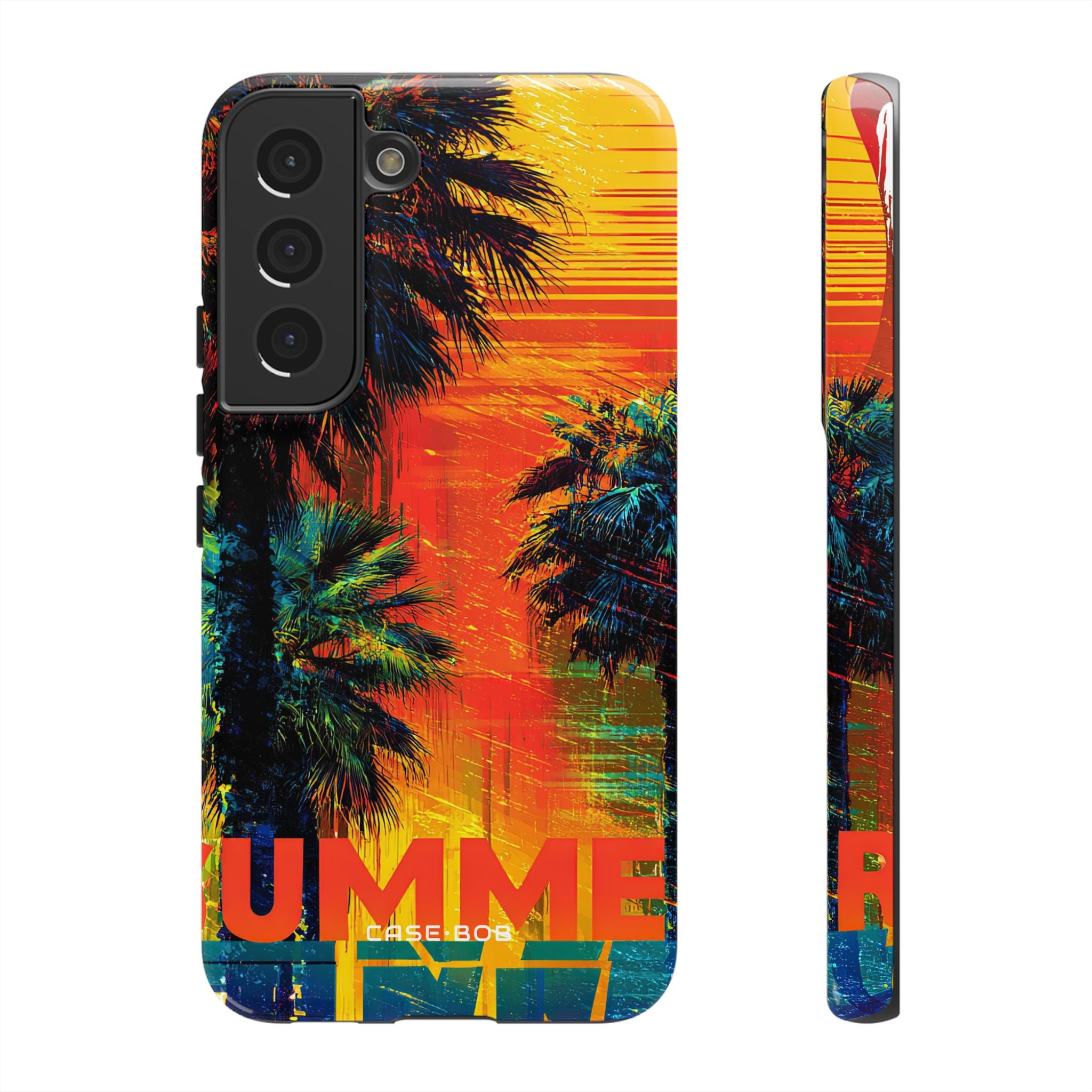 Tropical Sunburst Samsung S22 Case - Tough