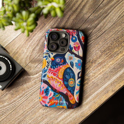 Owl Bloom iPhone 15 Pro Case - Tough