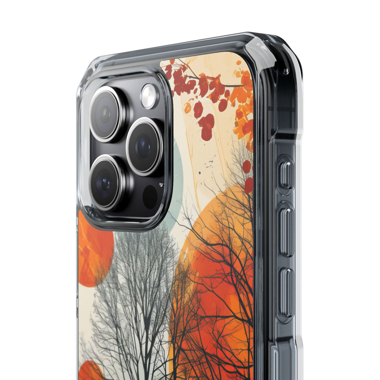 Autumnal Tranquility - Phone Case for iPhone (Clear Impact - Magnetic)