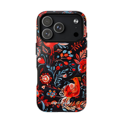 Vivid Birdscape iPhone 17 Pro Case - Tough+