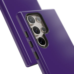 Elegant Purple Minimalism - For Samsung S24