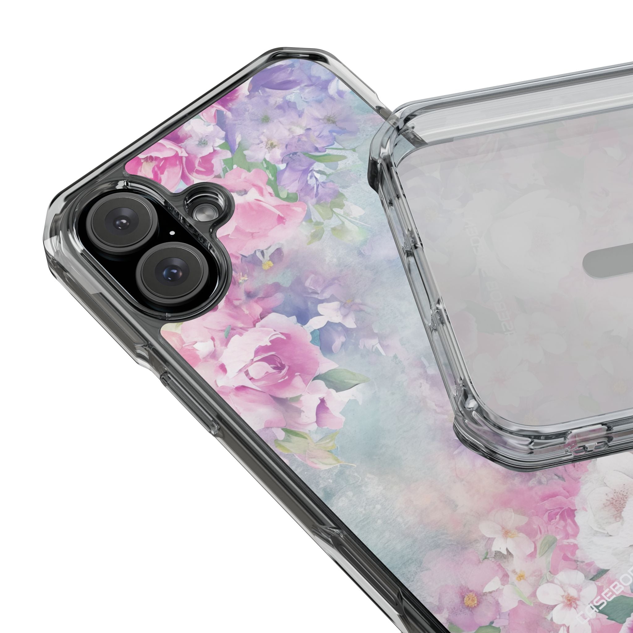 Dreamy Floral Watercolor - Clear Impact iPhone 16 Phone Case