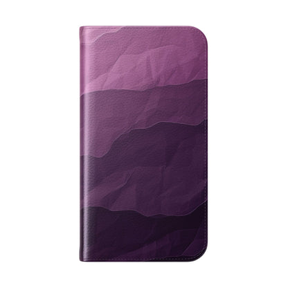 Lavender Waves - iPhone 15 Pro Case - Wallet