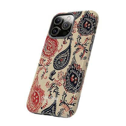 Tourbillon Paisley Marine iPhone 14 - Tough
