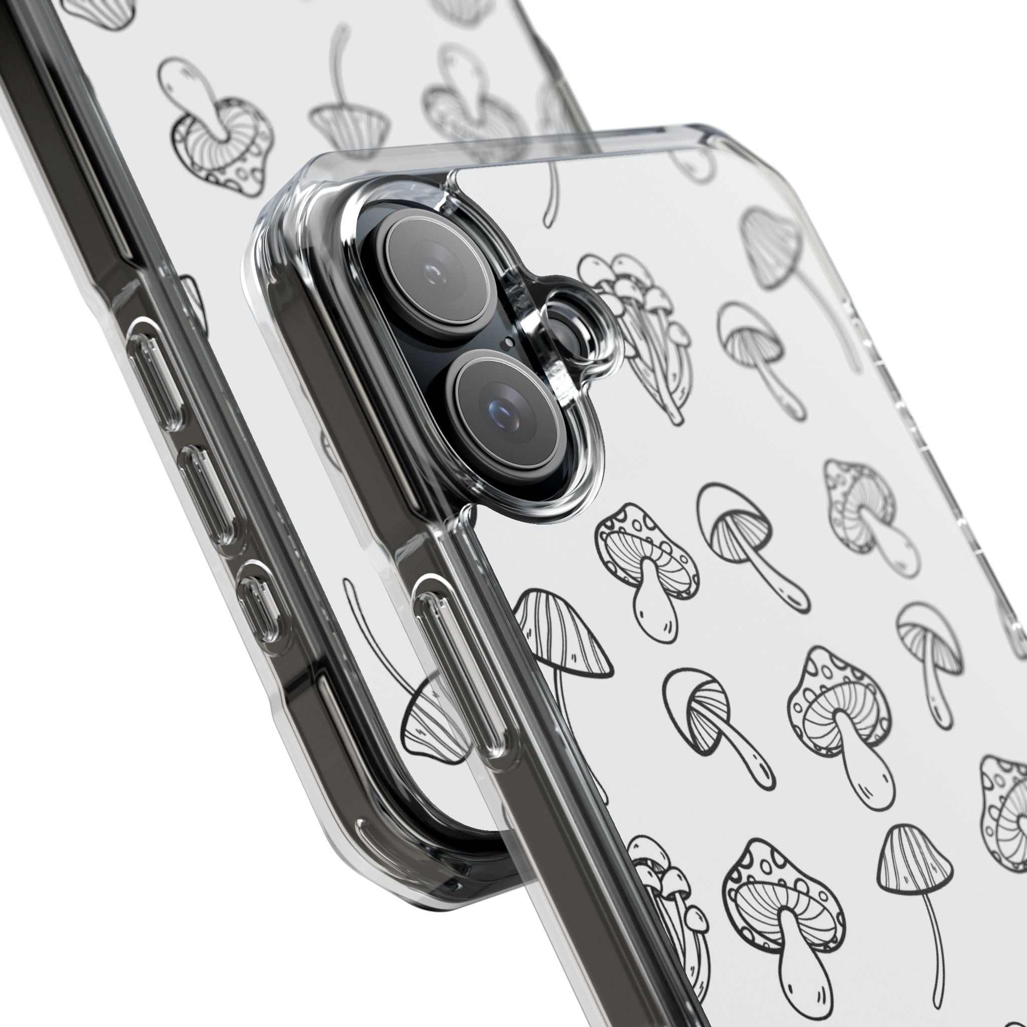 Mushroom Line Play iPhone Case - Impact